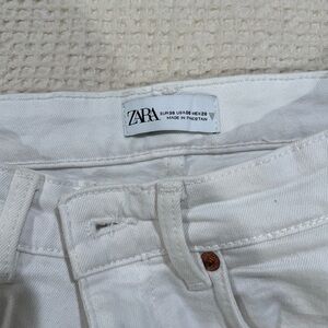 Zara white jeans